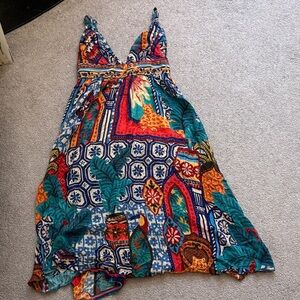 FARM Rio Multicolor Maxi Dress